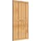 Ekena Millwork Framed Board-n-Batten Shutters, Rough Sawn Western Red Cedar, 32 1/4W x 56H, PR RBF06S32X056RWR - alternate 5